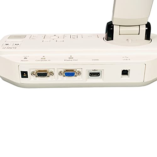 Tekswamp Epson ELPDC21 Portable Full HD Document Camera 1080p HDMI USB 2.0 Bundle