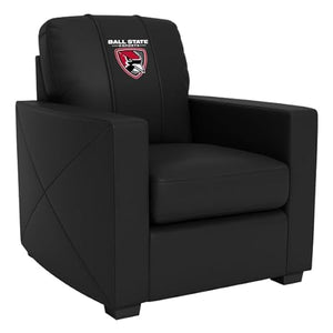 Dreamseat Stationary Club Chair with Interchangeable Ball State Esports Logo