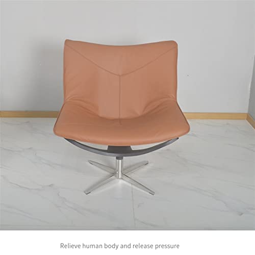 TAPIVA Ergonomic Leather Office Desk Chair Rotating Reception Furniture