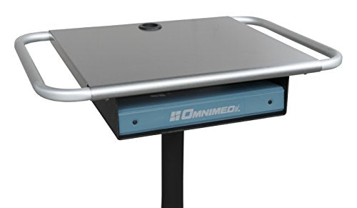 Omnimed Laptop Transport Stand with Storage Drawer