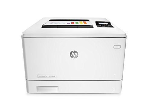 HP LaserJet Pro M452nw Wireless Color Laser Printer with Built-in Ethernet (CF388A) (Renewed)