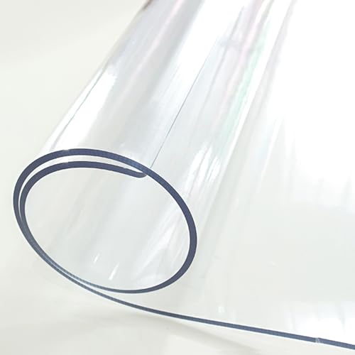 MOGGED Clear Floor Mat for Kitchen Living Room, Non-Slip Desk Chair Mat, 140cmx600cm