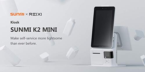 Kunxilin Electronic CO. Smart Touch Screen Terminal Kiosk Cashier Printer (Dual Screen)