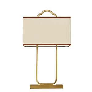 VejiA Modern Gold Plated Antique Copper Chinese Desk Lamp