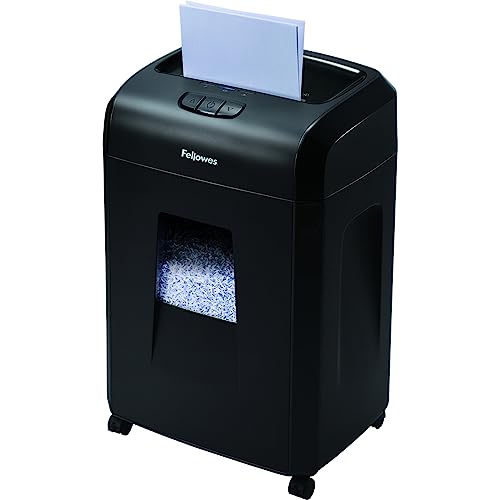 Fellowes Microshred 94MC 20-Sheet Small Office Micro-Cut Shredder, Black