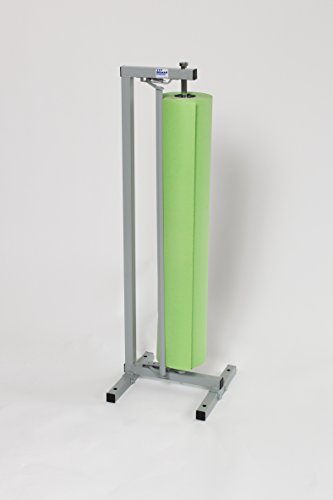 Single Paper Roll Vertical Paper Dispenser/Cutter 36" for 30, 36" - Bulman-R996-36-No Casters