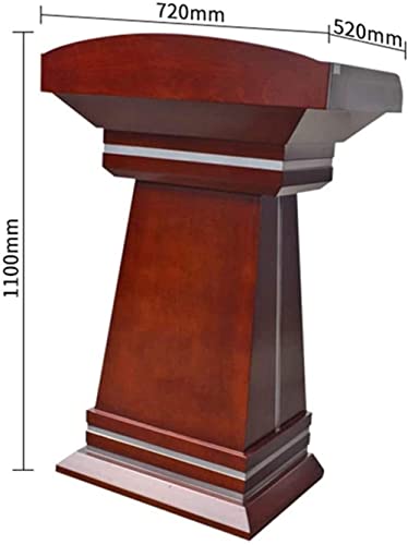 Floor Lectern Wooden Tall Podium