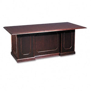 DMI 735036 Governor’s Series 72 by 36 by 30-Inch Double Pedestal Desk, Mahogany