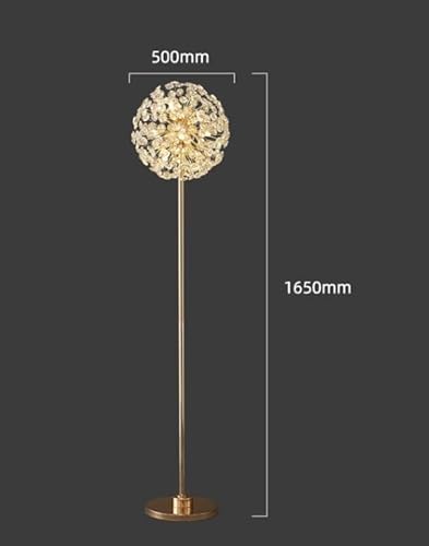 Crystal Floor Lamp Living Room Decoration