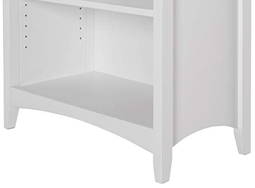 Camaflexi SHK343 Shaker Style Bookcase, 72", White