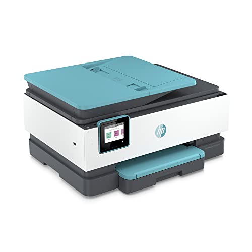 H-P Wireless Color All in one Inkjet Printer for Home and Office - Print, Scan, Copy, Fax with Auto Document Feeder, 2-Sided Printing and Self-Healing Wi-Fi with 6 ft NeeGo Printer Cable
