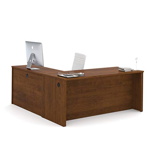 Bestar L-Shaped Desk with Pedestal - Embassy