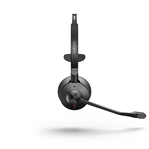 Jabra Engage 55 Mono Wireless Headset with Link 400 USB-A DECT Adapter - Black