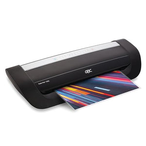 GBC Thermal Laminator Machine, Fusion 7000L, 12 Inch, 1 Min Warm-Up, 3-10 Mil, Black - Includes 50 EZUse Laminating Pouches