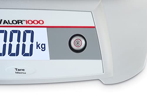 Ohaus Valor 1000 V12P30 (30539393) Compact Bench Scale - 60 lb x 0.01 lb