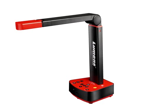 Lumens 4K USB/HDMI Document Camera with LED Light, 13MP CMOS, 30x Zoom