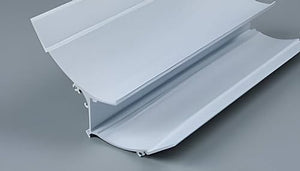 HISANDUK 16-Pack 52.5ft Plaster-in LED Aluminum Channel Kit
