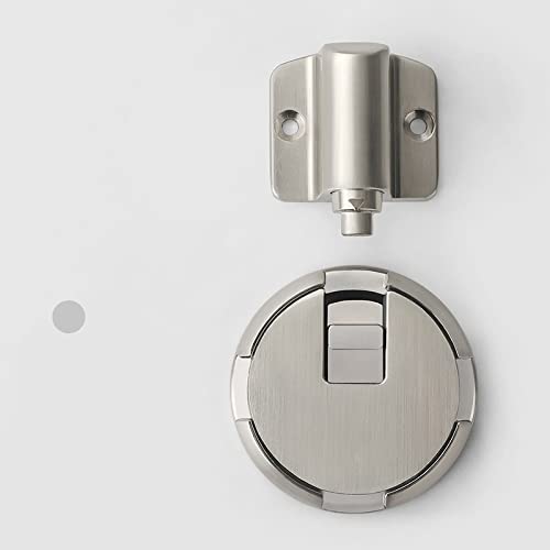Zinc Alloy Mechanical Door Stop Nail Free Door Stopper - White-Fruit peach5, Size 1