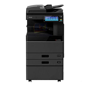 Toshiba E-Studio 5005AC A3 A4 Color Laser Multifunction Printer - 50ppm, Copy, Print, Scan, Scan-to-USB, Print-from-USB, Auto Duplex, Network, 2 Trays, Stand