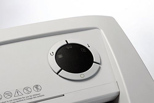 Dahle 40514 Cross Cut Paper Shredder with SmartPower Energy Management, 20 Sheet Capacity, Shreds CDs, Staples, Credit Cards - Security Level P-4