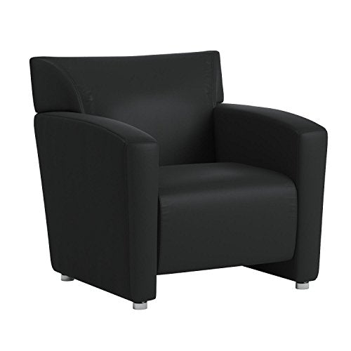Flash Furniture HERCULES Majesty Series Black Leather Chair