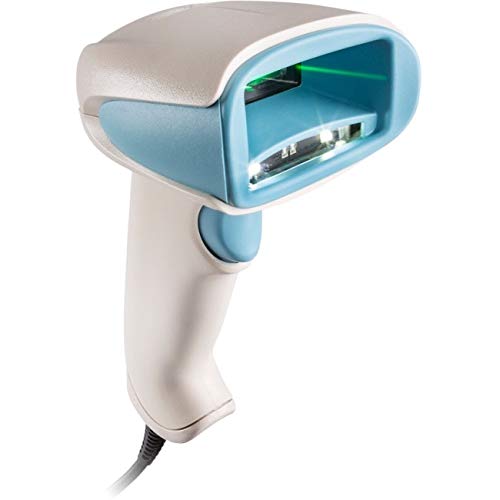 Honeywell 1900HHD-5 Enhanced Xenon 1900H Healthcare Scanner for 1D/PDF417/2D Barcode, HD Focus, Disinfectant Ready Housing, RS232/USB/KBW/IBM, White