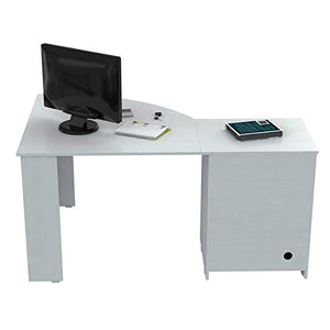 Inval ET-3415 Computer Desks, Laricina White
