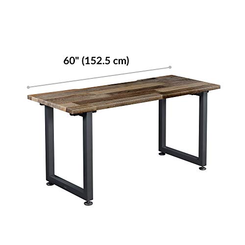 Vari Table (60x30) - Computer Desk with Durable Finish & Built-in Cable Management Tray - Use as Standalone Workstation or Side Table - Work or Home Office Furniture - (Reclaimed Wood)
