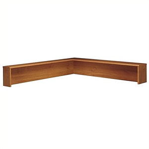 Series C Reception L-Shelf in Auburn Maple - Engineered Wood