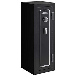 Stack-On A-18-MB-E-S Armorguard 18-Gun Safe with Electronic Lock, Black