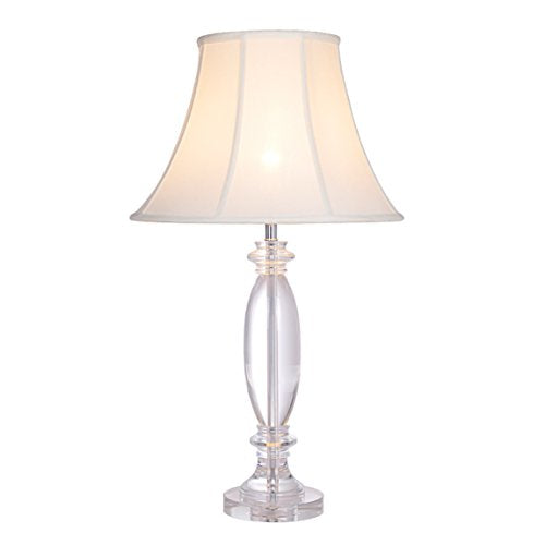 505 HZB European Crystal Table Lamp, Bedroom Bedside Lamp, Fashion Originality Living Room Study Desk Lamp (Size : L4374cm)