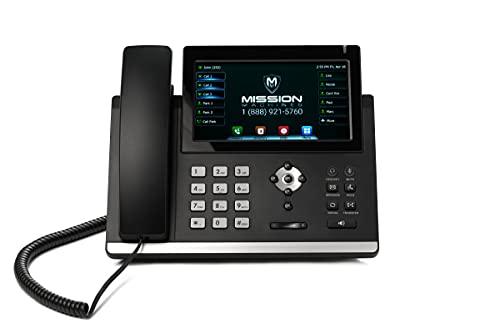 MM MISSION MACHINES S-100 Business Phone System: Executive Pack - Auto Attendant/Voicemail, Call Recording, 2 Month Service (4 Phone Bundle)