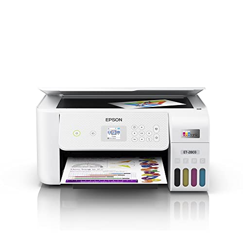 Epson Premium EcoTank 28-03 Series All-in-One Color Inkjet Cartridge-Free Supertank Printer I Print Copy Scan I Wireless I Mobile & Voice-Activated Printing I Print Up to 10 ISO ppm I 1.44" Color LCD
