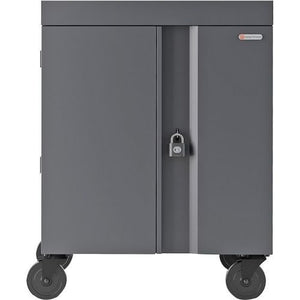 Bretford Cube Cart for 32 Netbooks/Tablets Gray, Charcoal (TVC32PAC-CK)