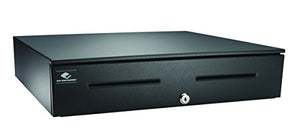 APG JB320-BL1816-C Heavy-Duty Painted-Front Cash Drawer with MultiPRO 320 Interface, 24V, 18" x 4.2" x 16.7", Black