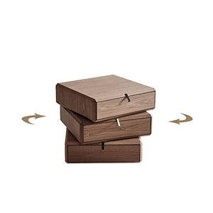 BinOxy Night Stand Bedside Table Drawer Storage - Small Chest of Drawers (Color: 1, Size: 50 * 50 * 47cm)