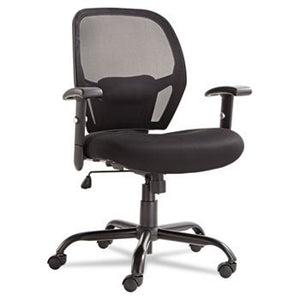 Alera MX4517 Merix Series Mesh Big/Tall Mid-Back Swivel/tilt Chair, Black