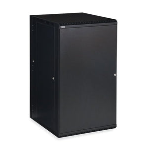 Kendall Howard 22U LINIER Swing-Out Wall Mount Cabinet with Solid Door
