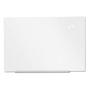 UNV43204 - Frameless Magnetic Glass Marker Board