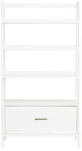 Crosley Furniture Landon Large Etagere Bookcase - White
