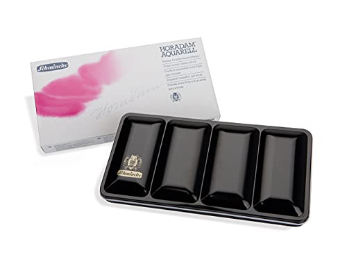 Schmincke Horadam Aquarell Full-Pan Paint Metal Set, Set of 24 Colors (74324097)