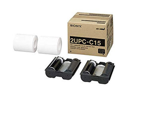 2UPC-C15 Print Pack for The Sony SnapLab Photo Printer (344 Total Prints) - 5"x7" Media kit for Sony Snaplab UP-CR10L, Sony UP-CX1 and DNP DS-SL10 Printers.