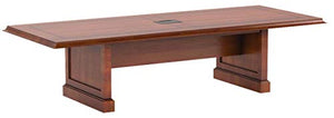 Regency TVCTRC12048CH Prestige Traditional Veneer Rectangular Conference Table, 120-inch, Cherry