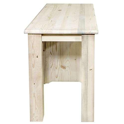 Montana Woodworks Homestead Collection Office Desk - Ready to Finish