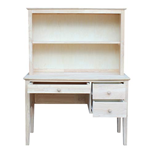 International Concepts K-OF66-65H Desk with Hutch