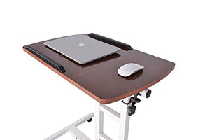 Generic Laptop Food Laptop Food rbed Table Wooden Tray Overbed Table Laptop Table Rolling p Laptop F Hospital Over Bed er Bed Tab Desk Top l Over Bed T