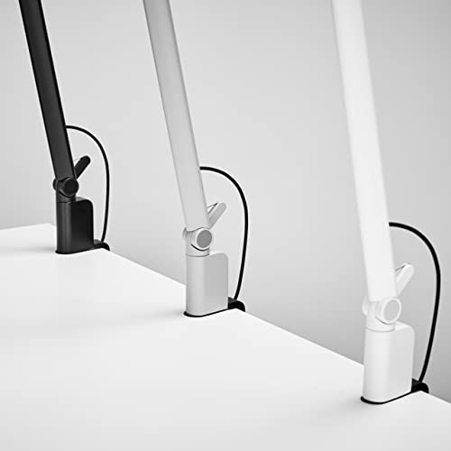 Humanscale Nova XL Desk Lamp with Wireless Charging Base - Jet Black