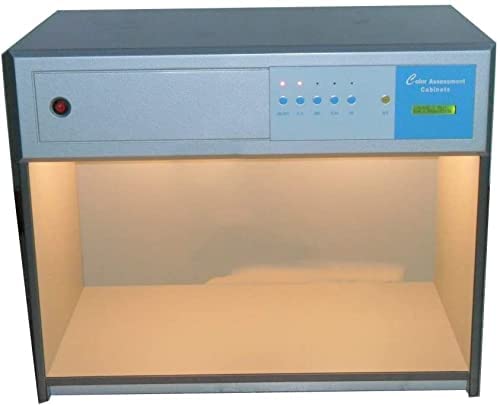 YFYIQI Color Assessment Cabinet Light Box with D65 TL84 UV F - 110V/220V