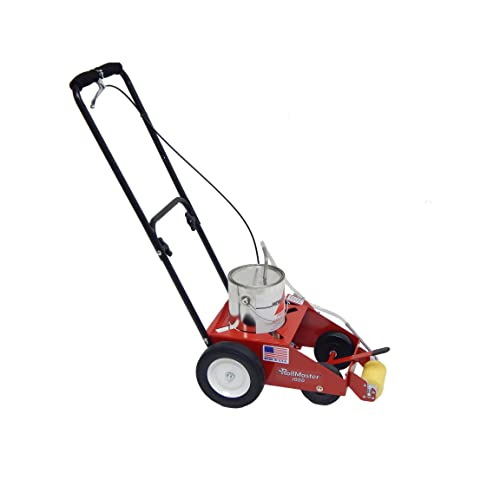 Newstripe Rollmaster 1000 Line Painting Machine forWarehouses, Parking Lots & Playgrounds | Fold-able Handle | Clean & Quiet | Lightweight & Easy to Use | Industrial | Pavement Surfaces | Made in USA