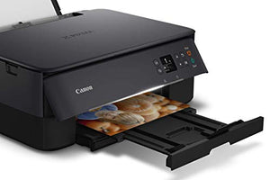 Canon Pixma TS5320 Wireless All In One Printer, Scanner, Copier with AirPrint, Black (Renewed)